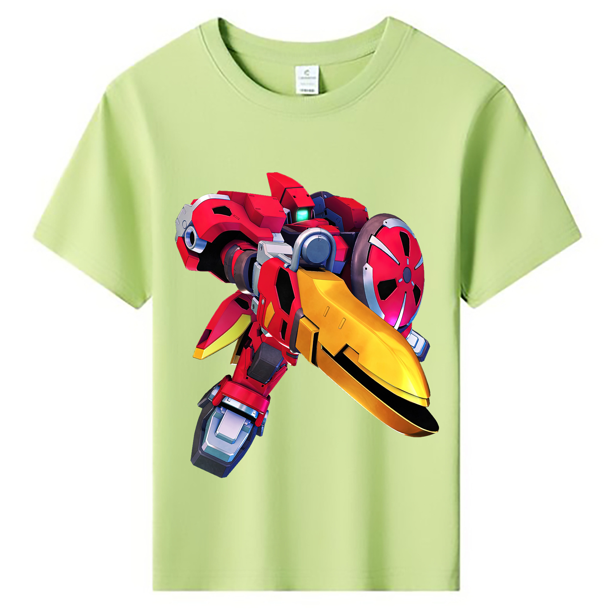 （画像用） 機動戦士ガンダム Mobile Suit Gundam 綿100％キッズTシャツ（フロントプリント）